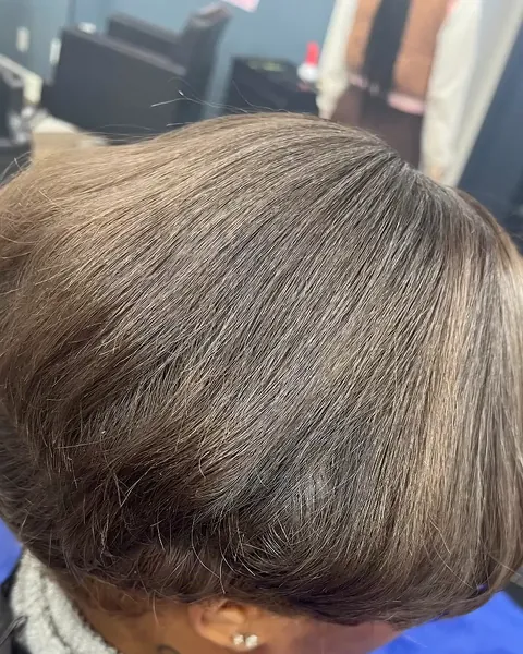 Corte bob con color hecho por Andrea